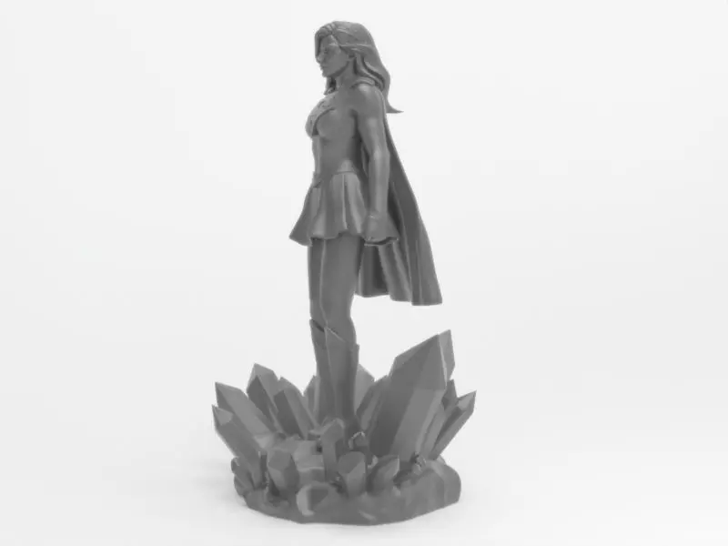 SuperGirl Fan-Art 3D print model_16