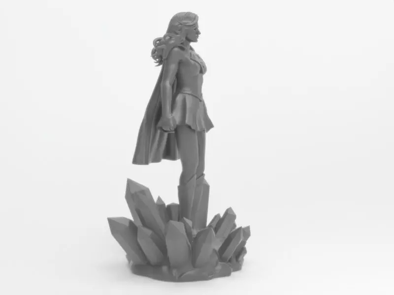 SuperGirl Fan-Art 3D print model_12