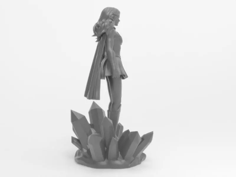 SuperGirl Fan-Art 3D print model_9