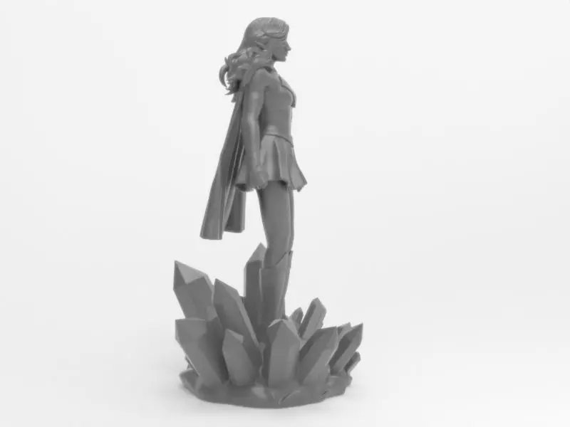 SuperGirl Fan-Art 3D print model_11