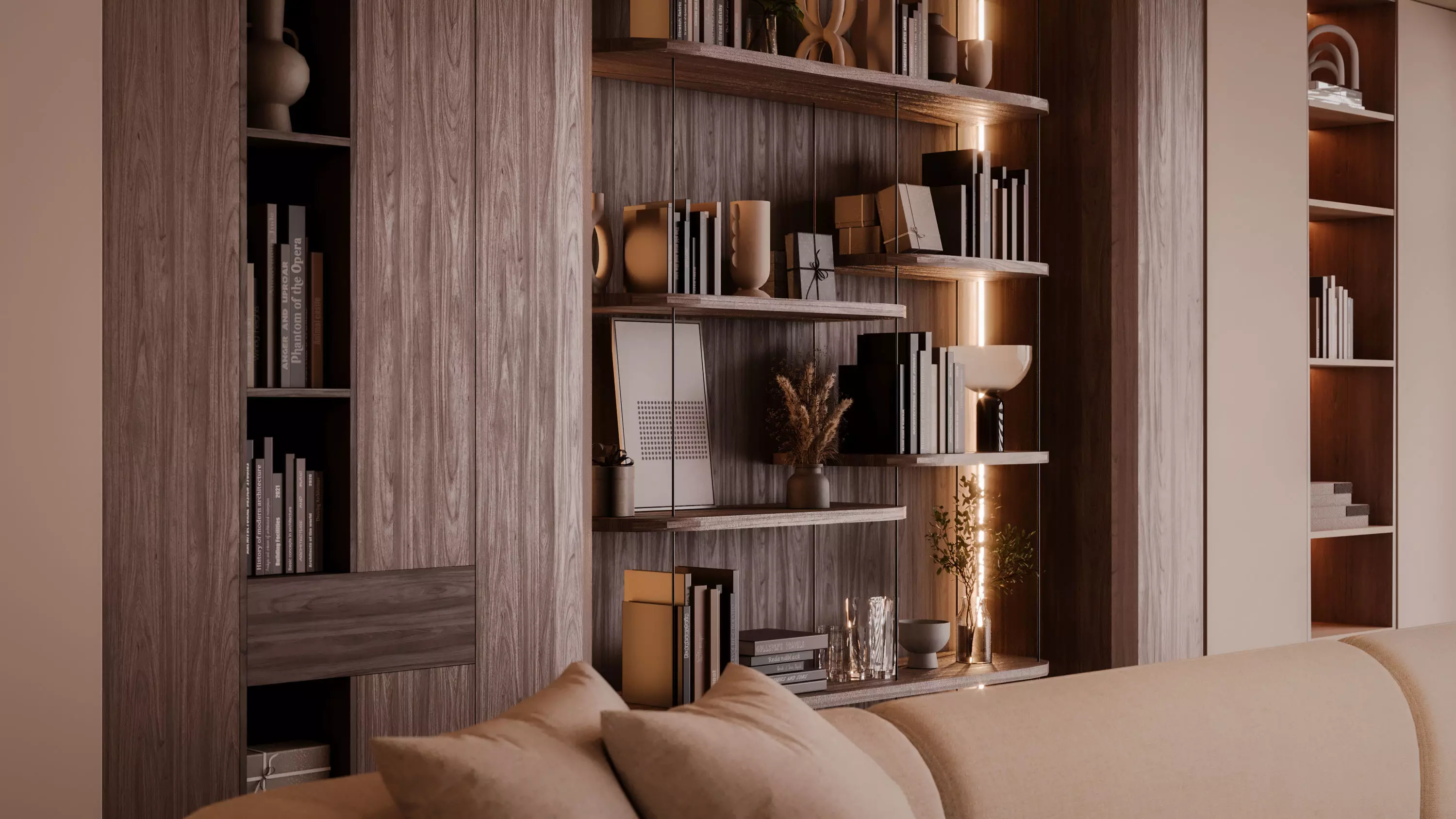 Modern Living Room 3D model_11