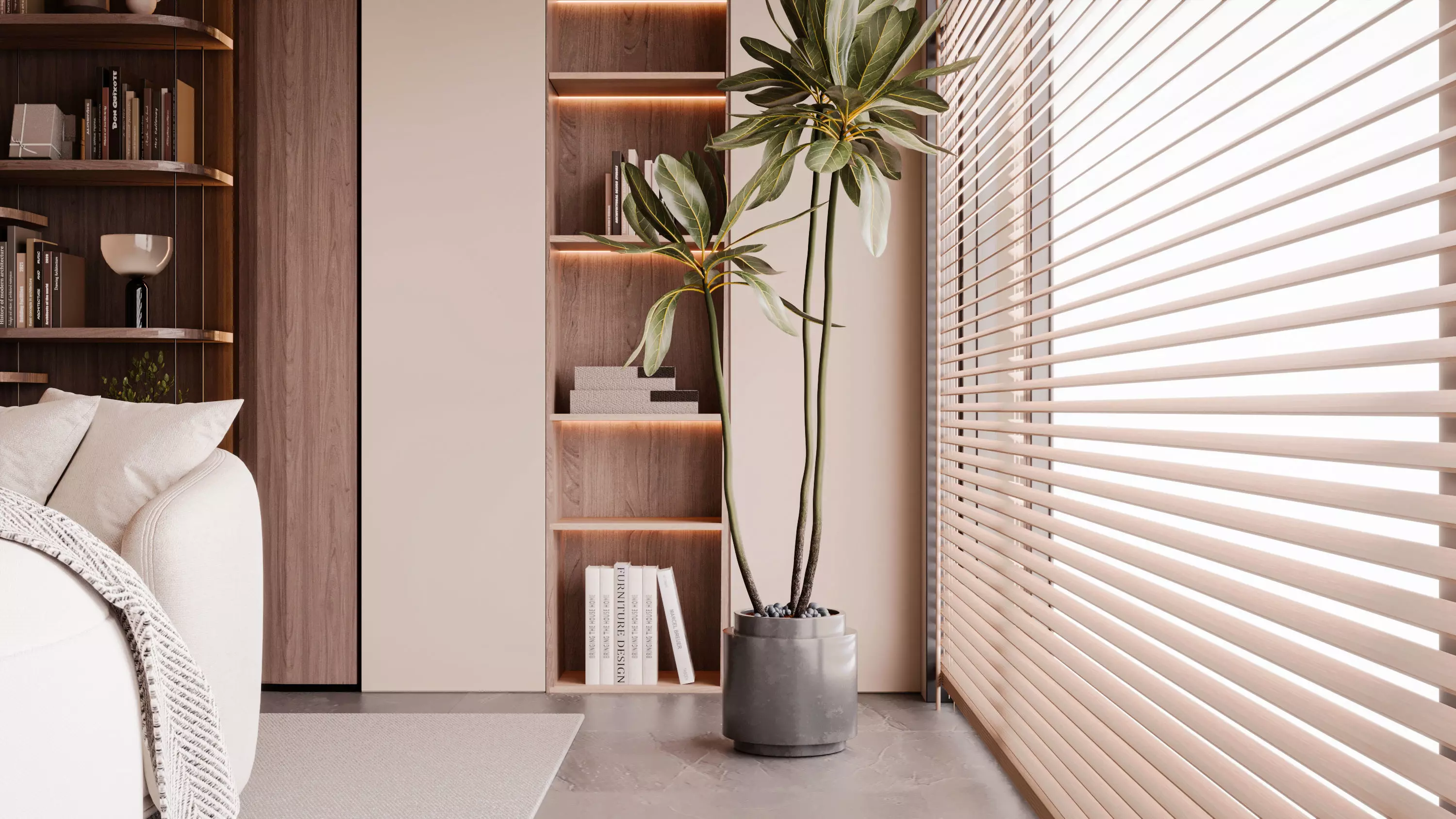 Modern Living Room 3D model_9