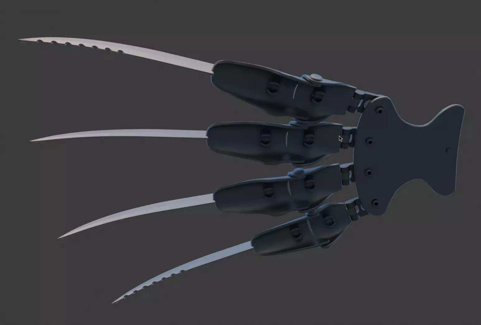 Nightmare Blade Prosthetic 3D print model_15