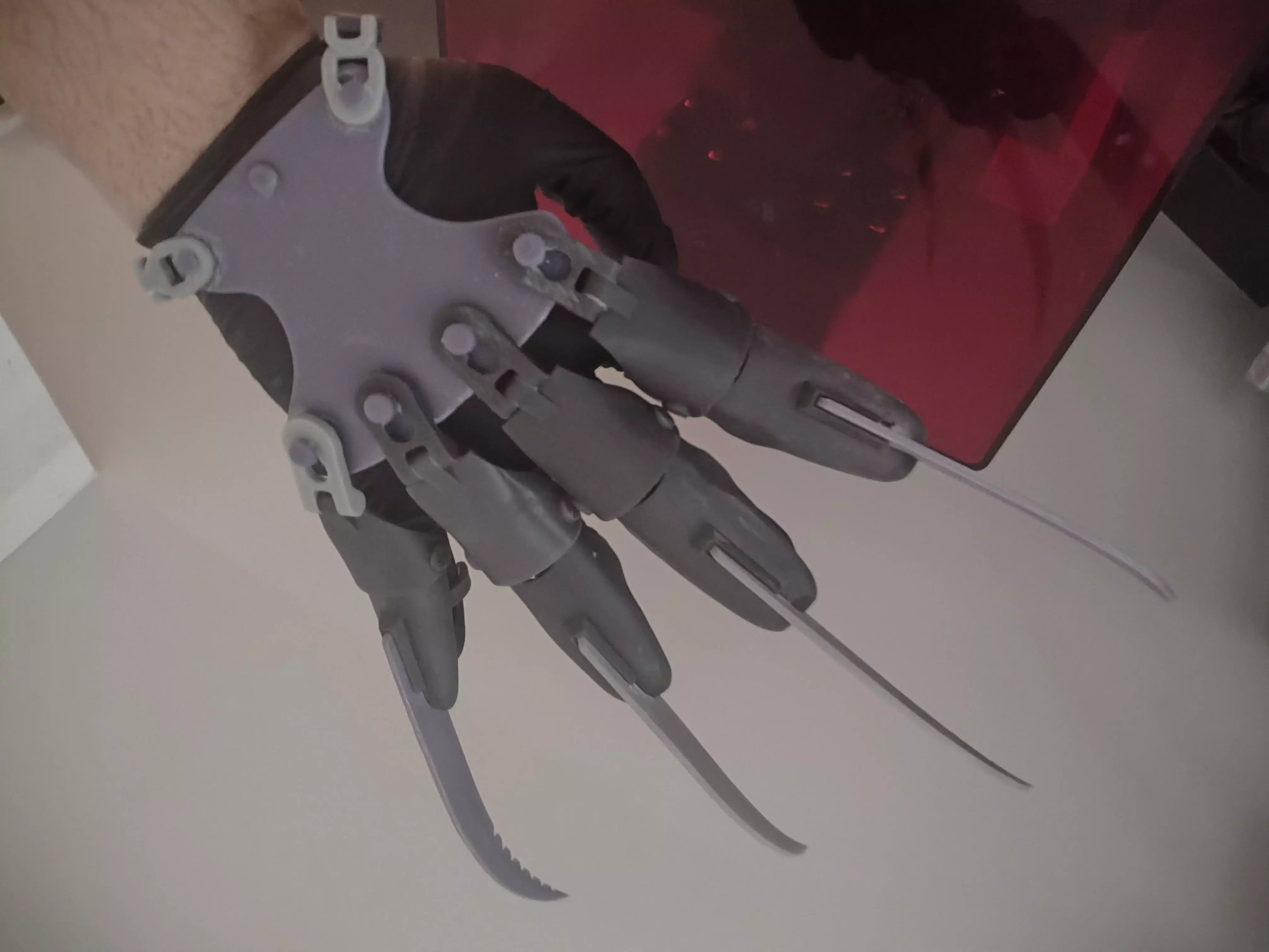 Nightmare Blade Prosthetic 3D print model_6