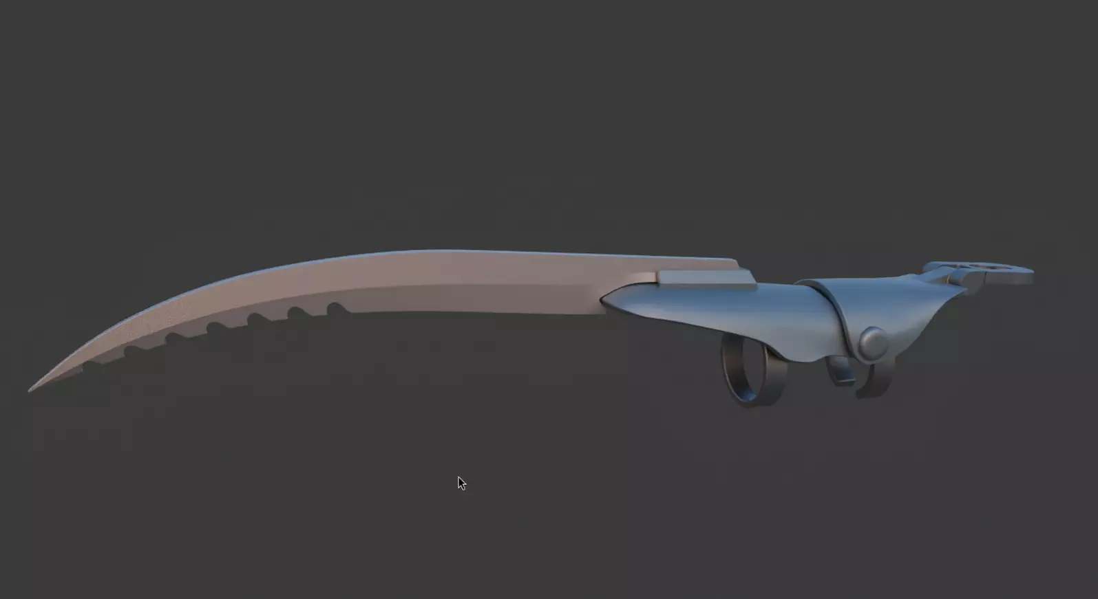 Nightmare Blade Prosthetic 3D print model_11