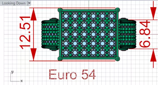 Pave Brow Champagne Diamond Signet Ring model jr00279 3D print model_20
