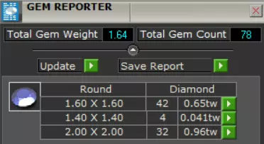 Pave Brow Champagne Diamond Signet Ring model jr00279 3D print model_7