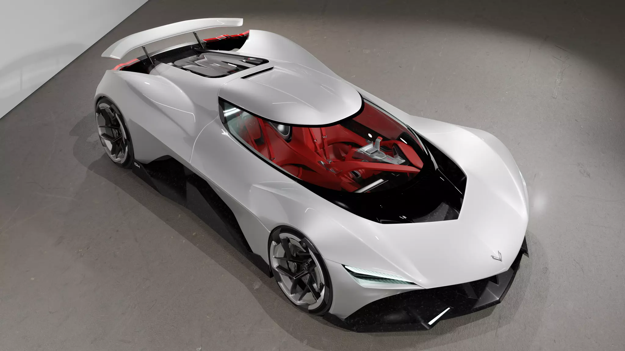 Corvette CX 3D model_4