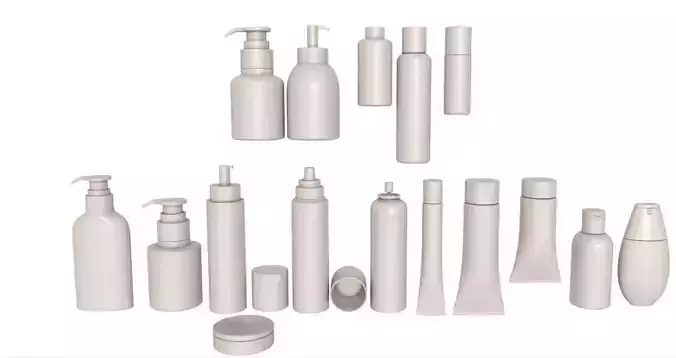 Cosmetic containers collection 2