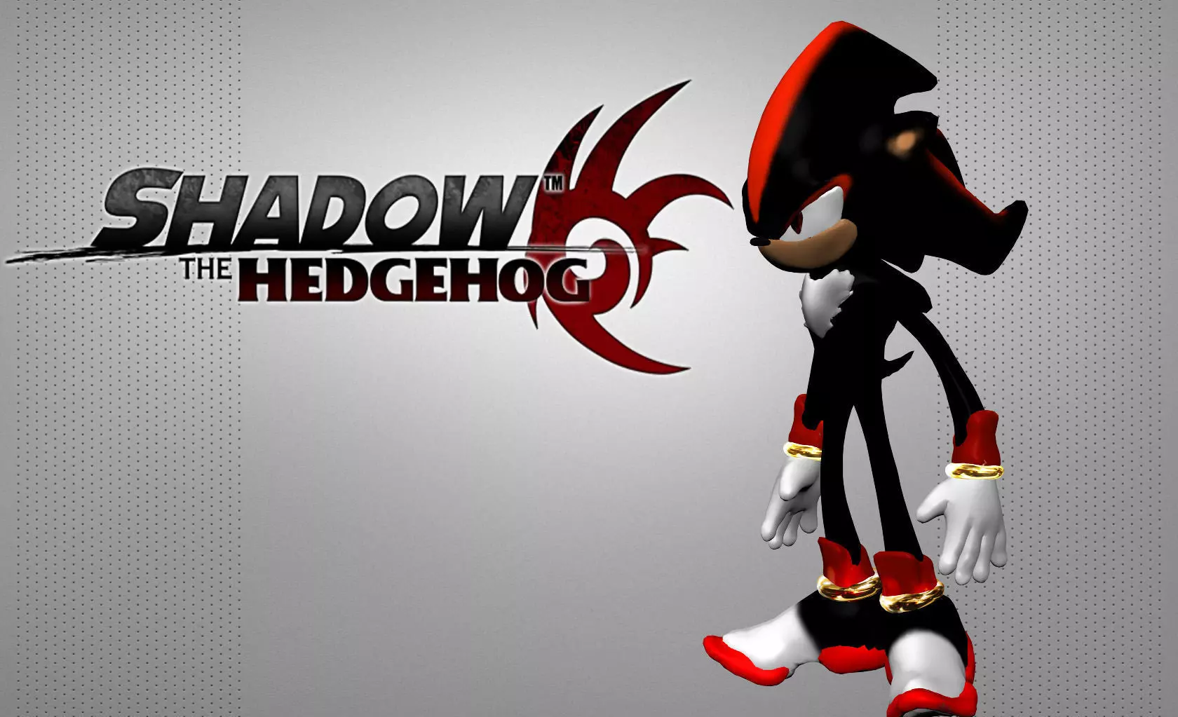 Shadow the Hedgehog 3D print model