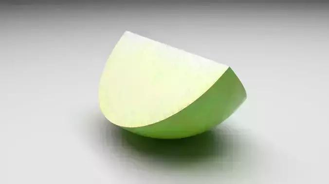 Sliced Green Apple