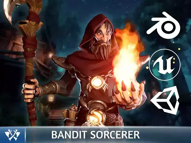 Stylized Bandit Sorcerer