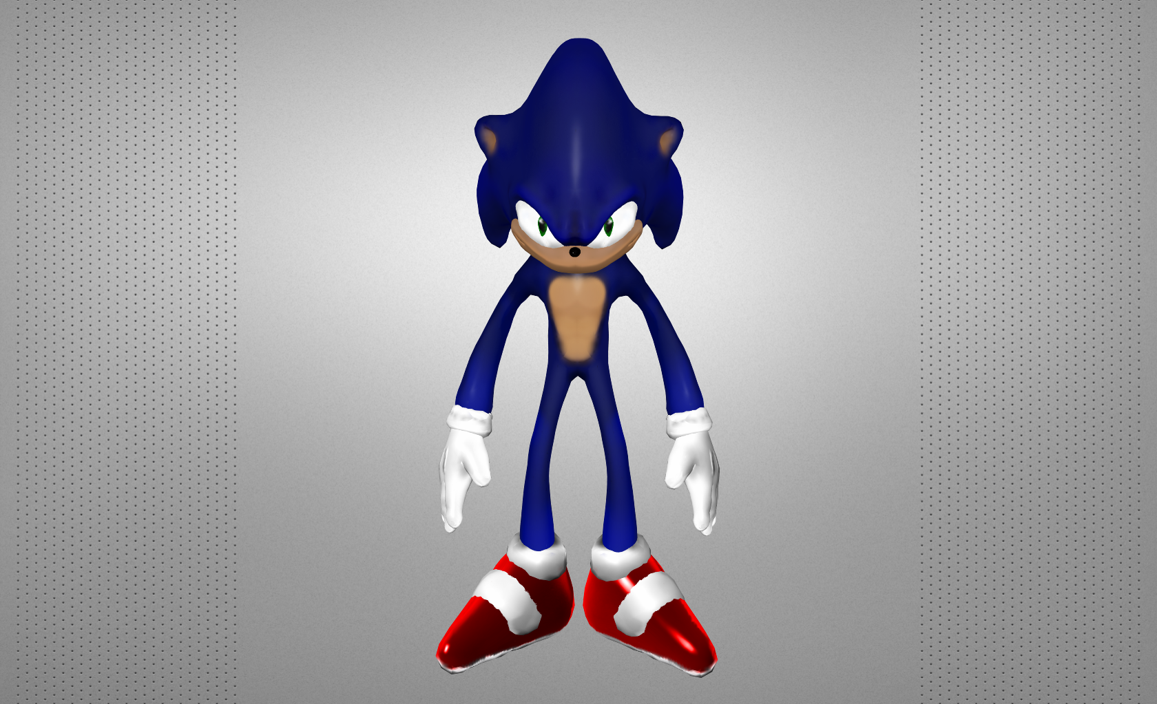 Sonic the Hedgehog 3D print model_2