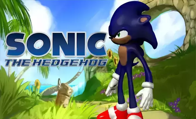 Sonic the Hedgehog 3D print model