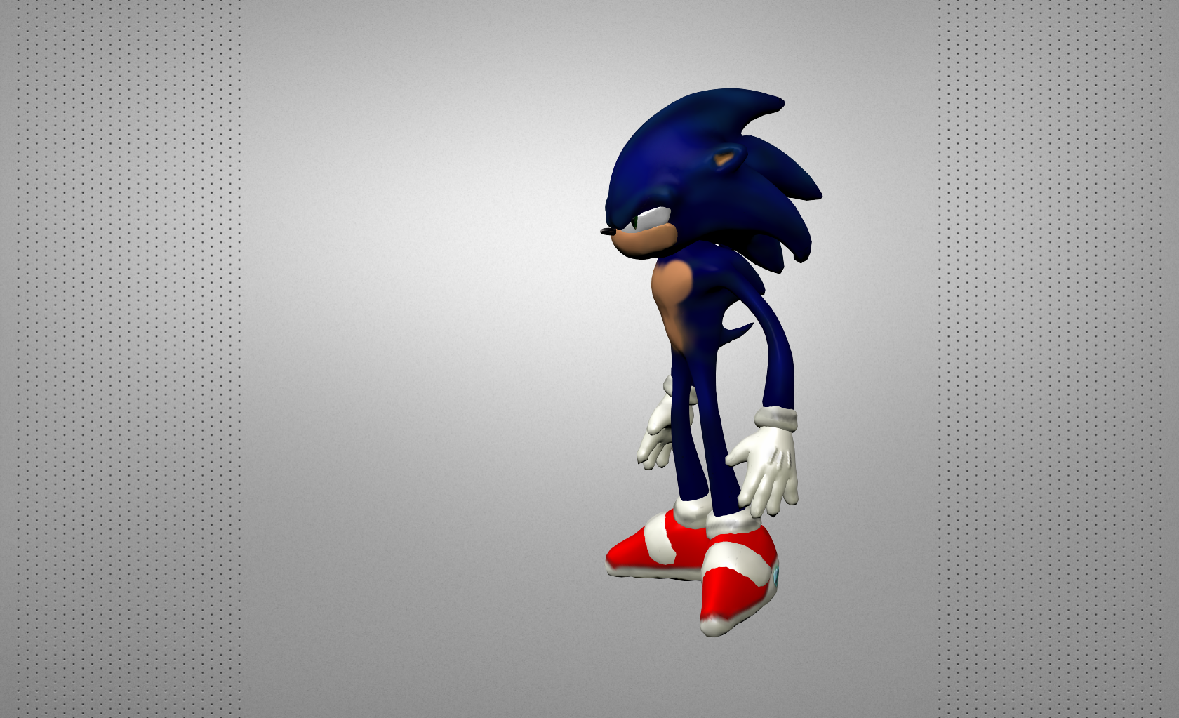 Sonic the Hedgehog 3D print model_3