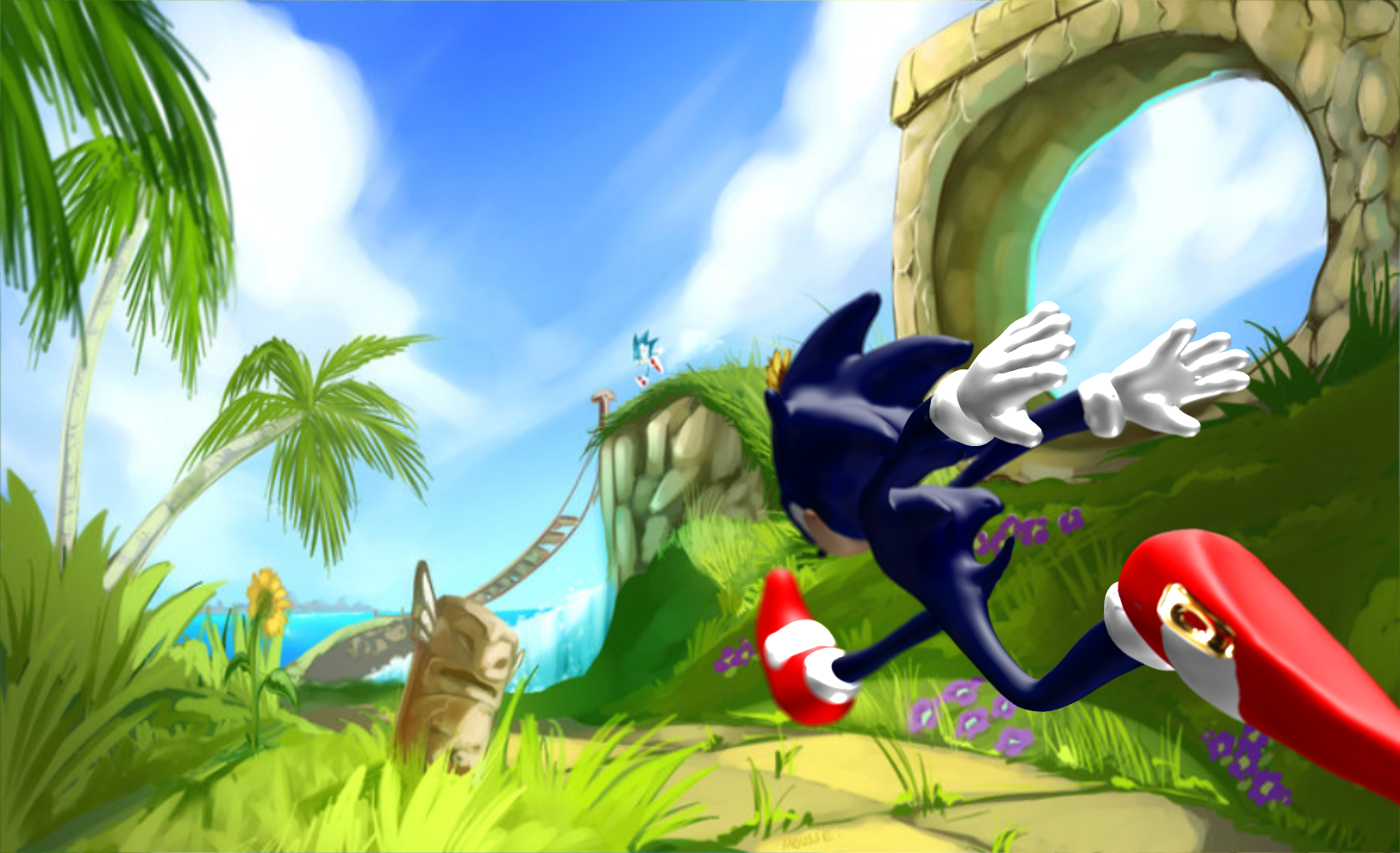 Sonic the Hedgehog 3D print model_9