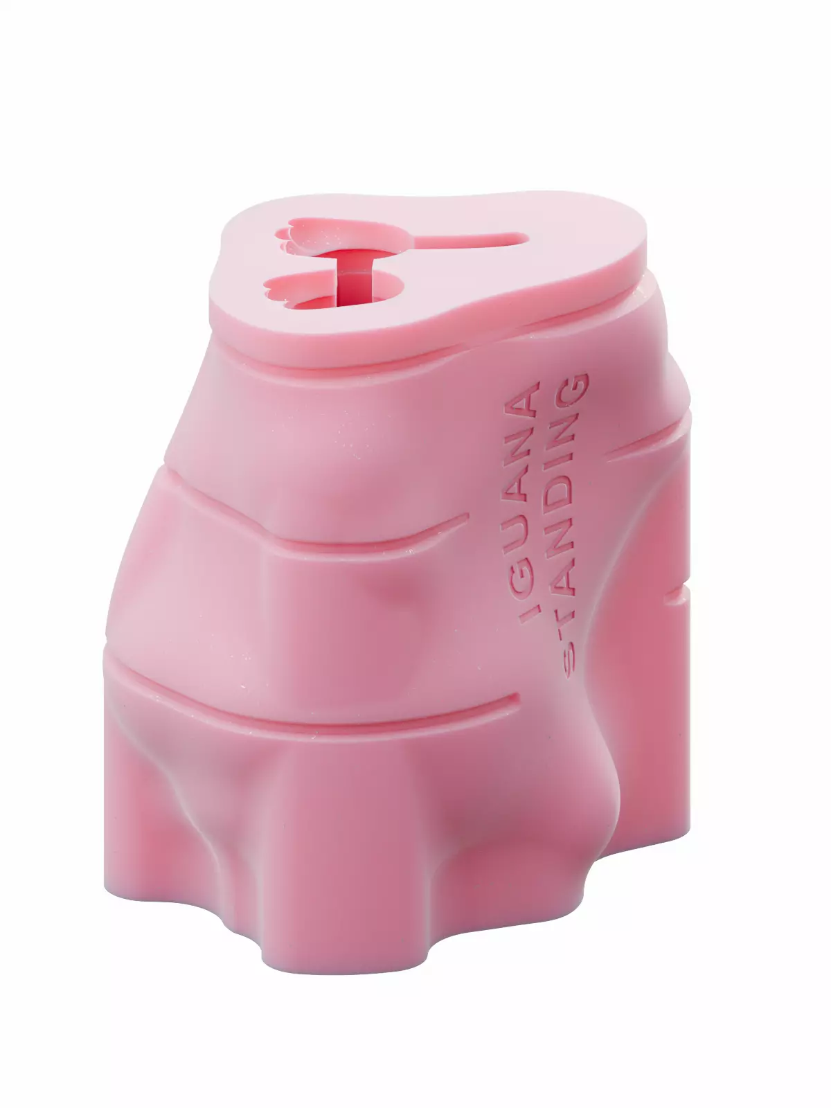 3D Printable Mold Master Iguana Standing 3D print model_1