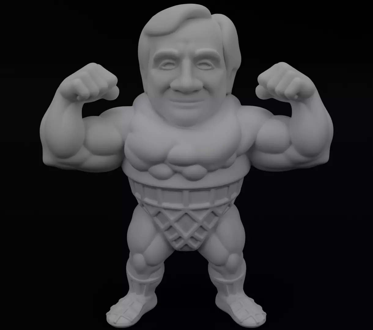 Gelato Chocolato 3D Brainrot Ice Cream Figurine for print 3D print model_3