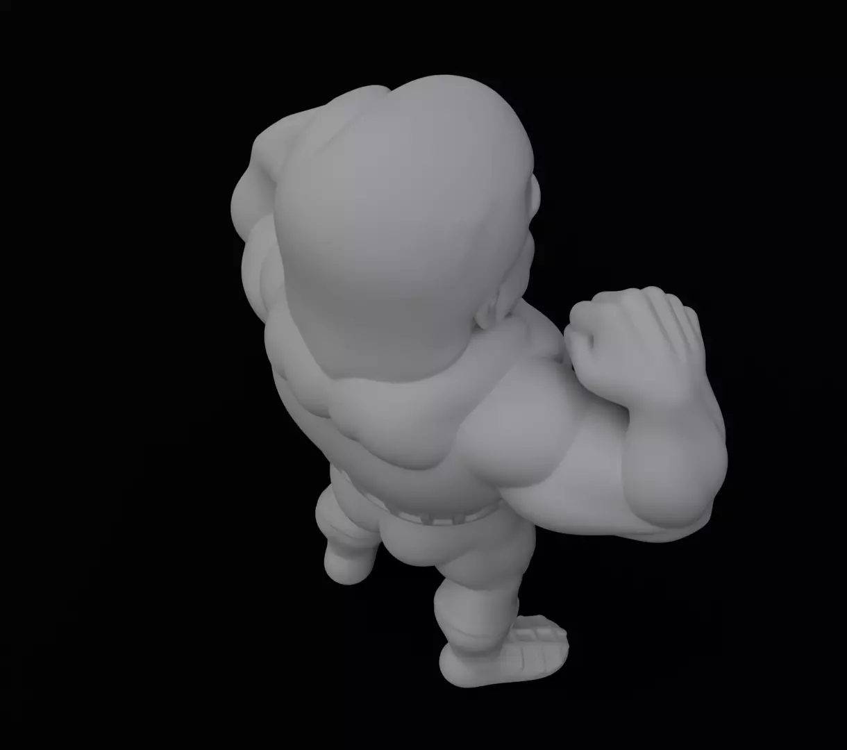 Gelato Chocolato 3D Brainrot Ice Cream Figurine for print 3D print model_11