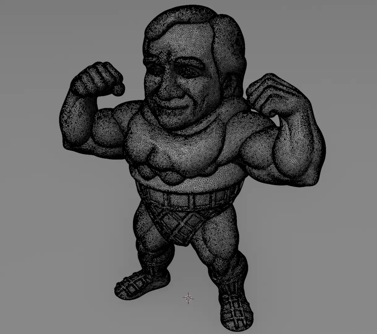 Gelato Chocolato 3D Brainrot Ice Cream Figurine for print 3D print model_12