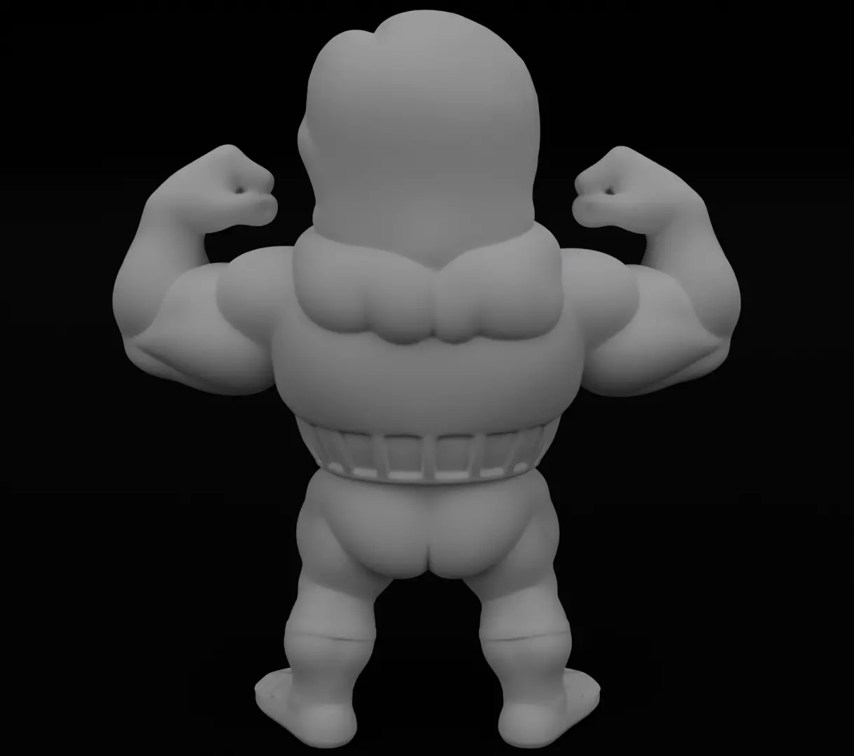 Gelato Chocolato 3D Brainrot Ice Cream Figurine for print 3D print model_7