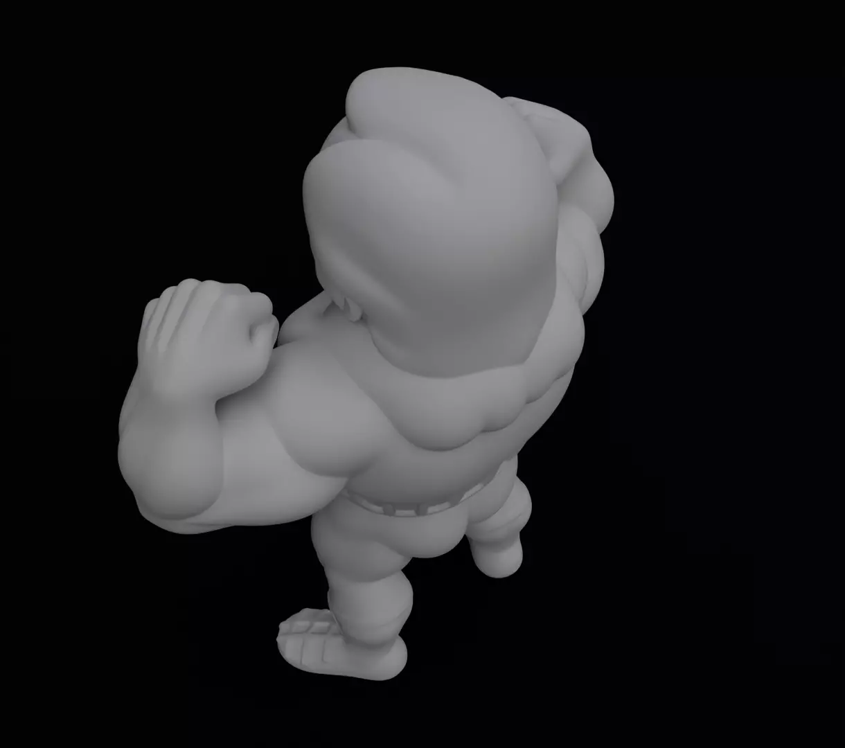 Gelato Chocolato 3D Brainrot Ice Cream Figurine for print 3D print model_10