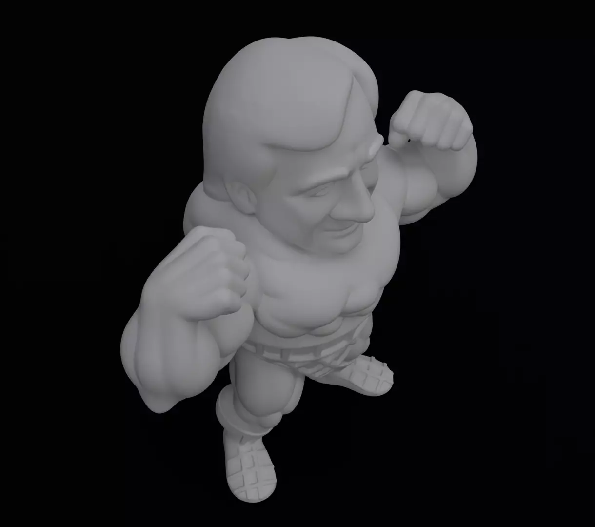 Gelato Chocolato 3D Brainrot Ice Cream Figurine for print 3D print model_8