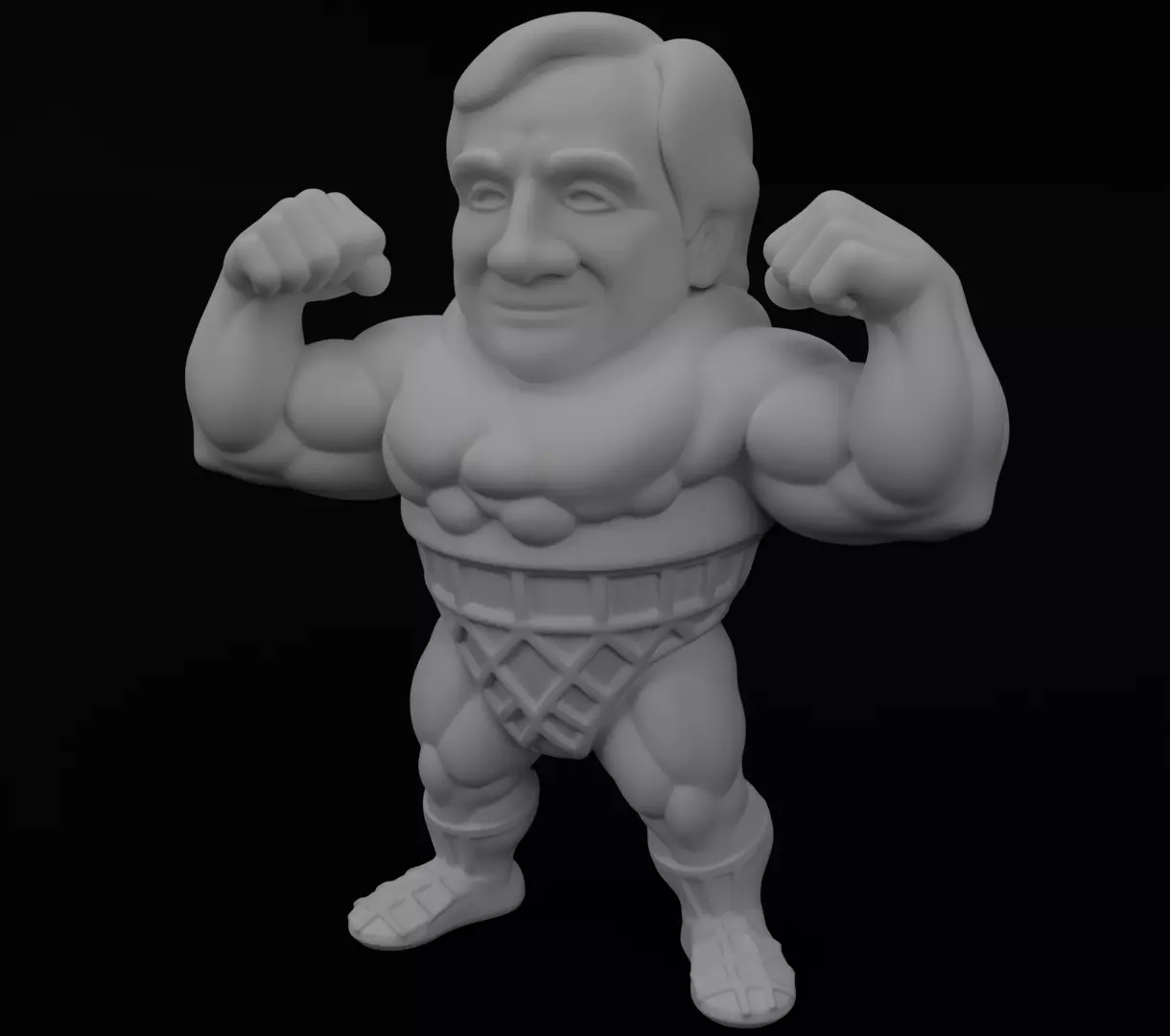 Gelato Chocolato 3D Brainrot Ice Cream Figurine for print 3D print model_0