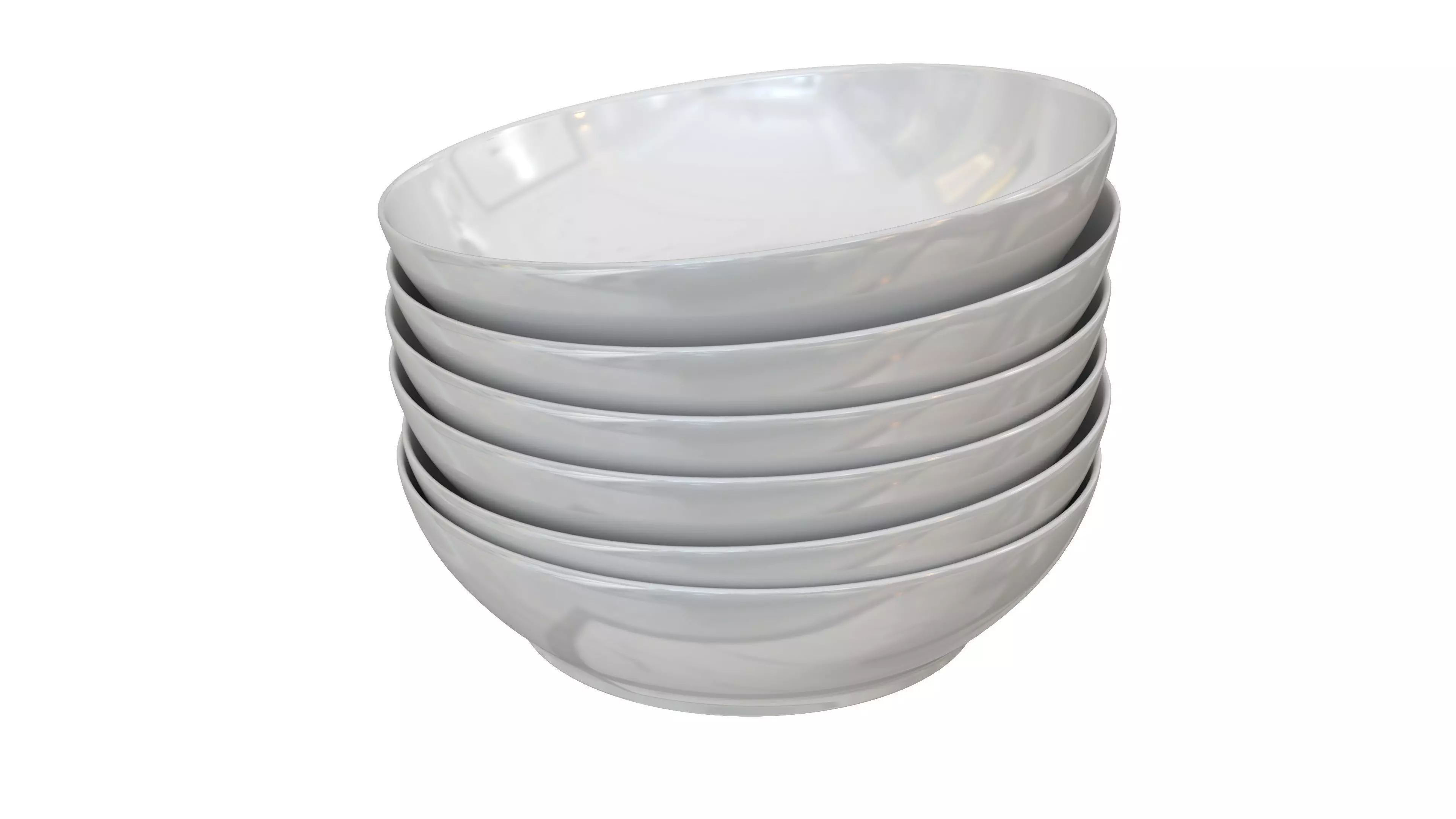 Snack Bowl 3D Model Low-poly 3D model_0