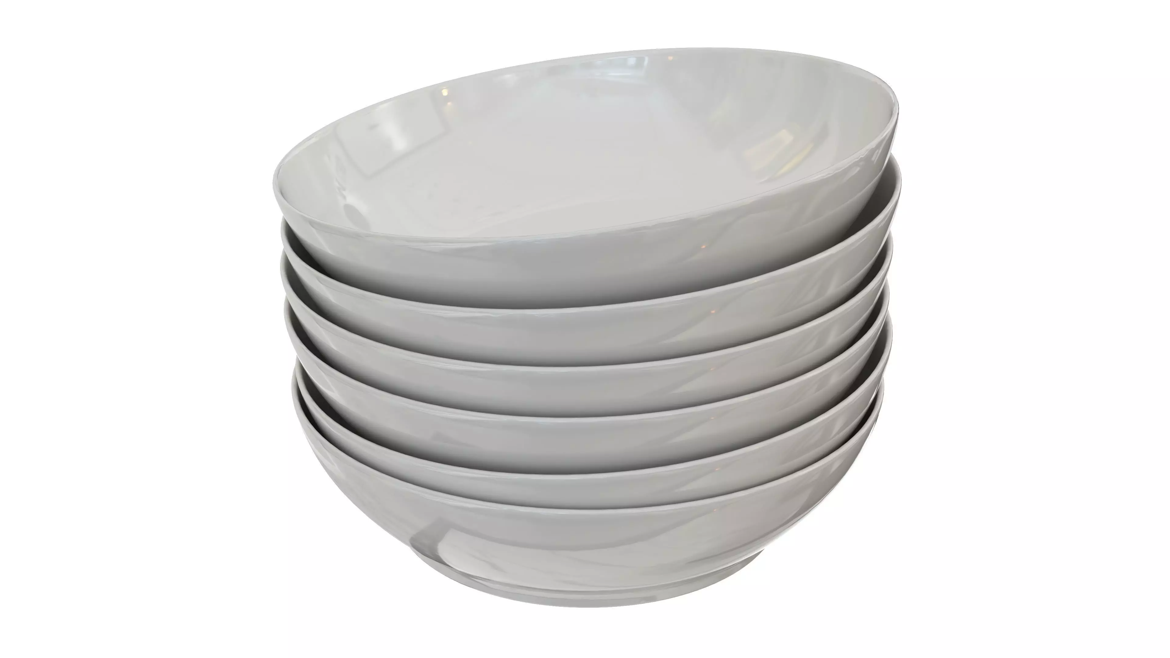 Snack Bowl 3D Model Low-poly 3D model_9