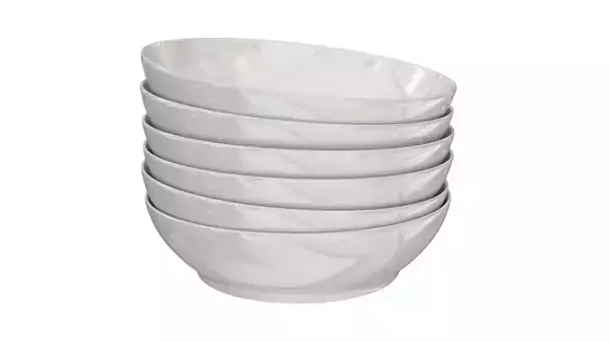 Snack Bowl 3D Model Low-poly 3D model 5