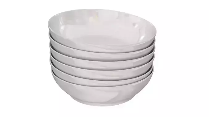 Snack Bowl 3D Model Low-poly 3D model 7
