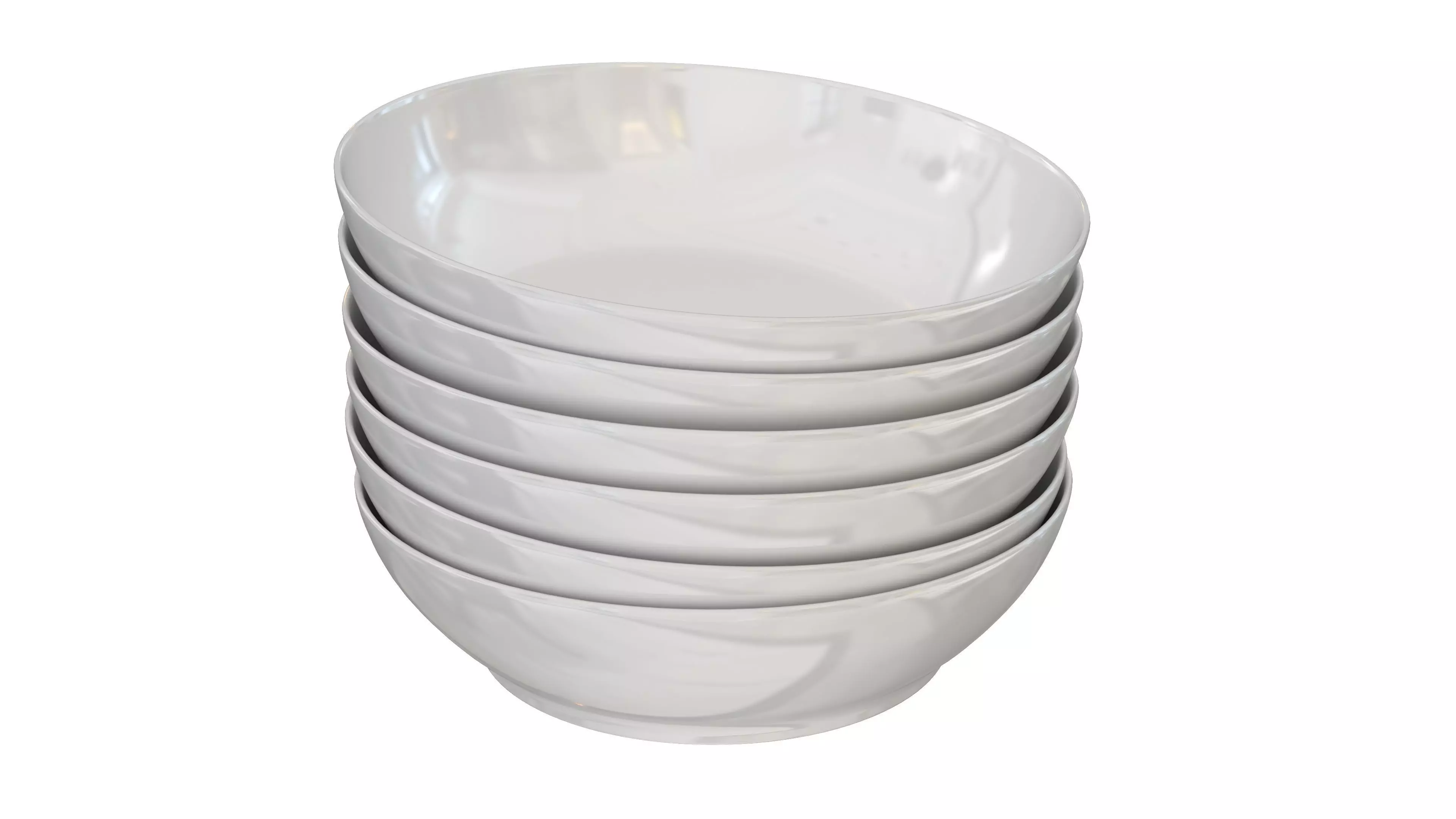 Snack Bowl 3D Model Low-poly 3D model_6