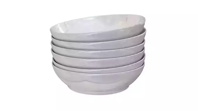 Snack Bowl 3D Model Low-poly 3D model 4