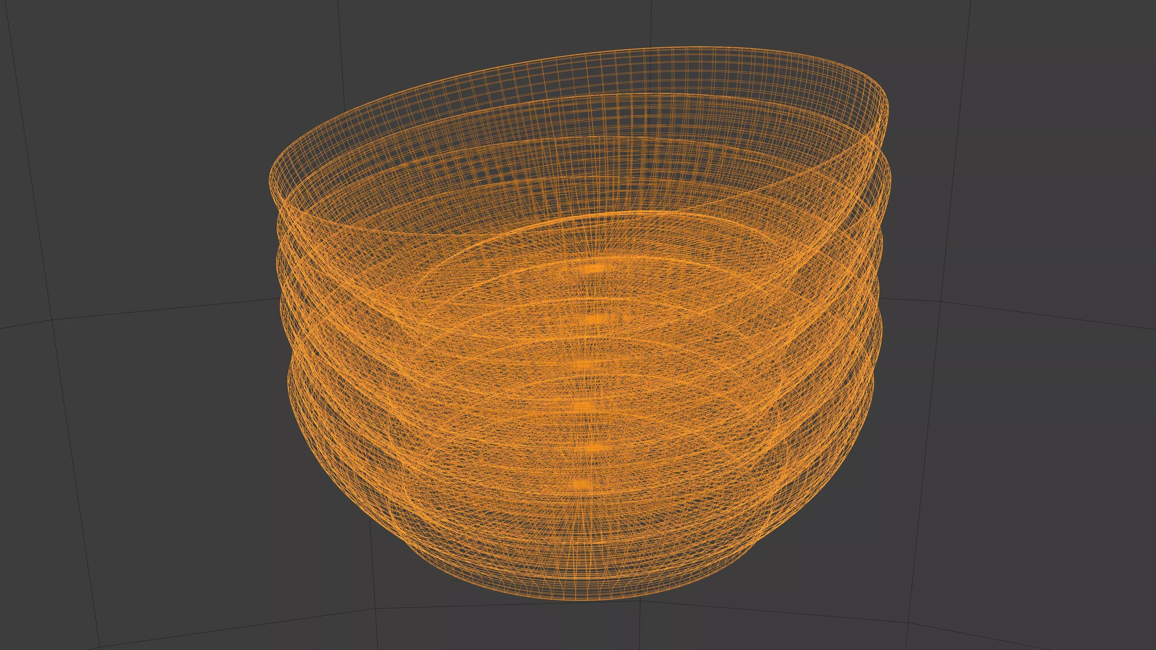 Snack Bowl 3D Model Low-poly 3D model_7