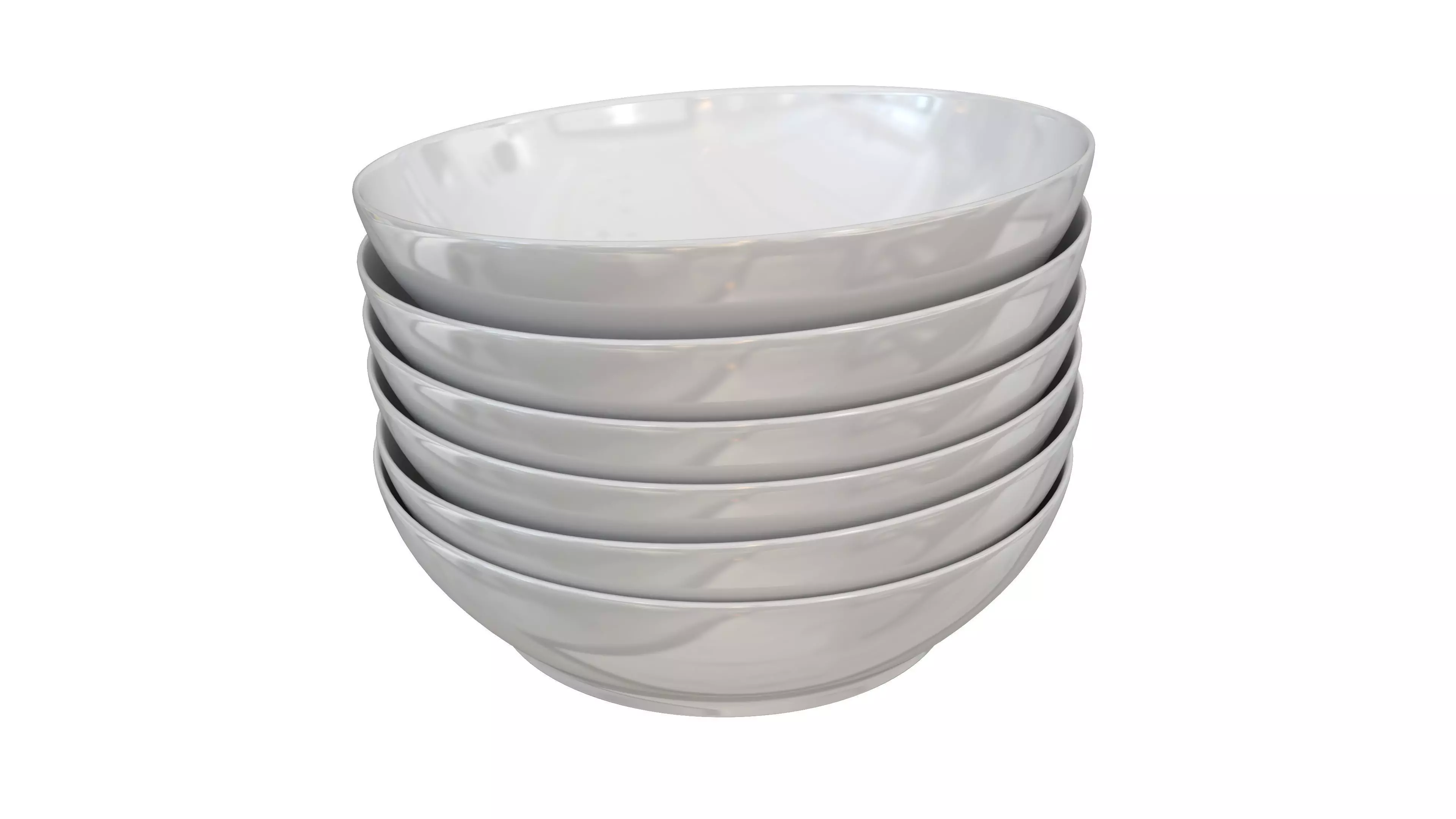 Snack Bowl 3D Model Low-poly 3D model_1