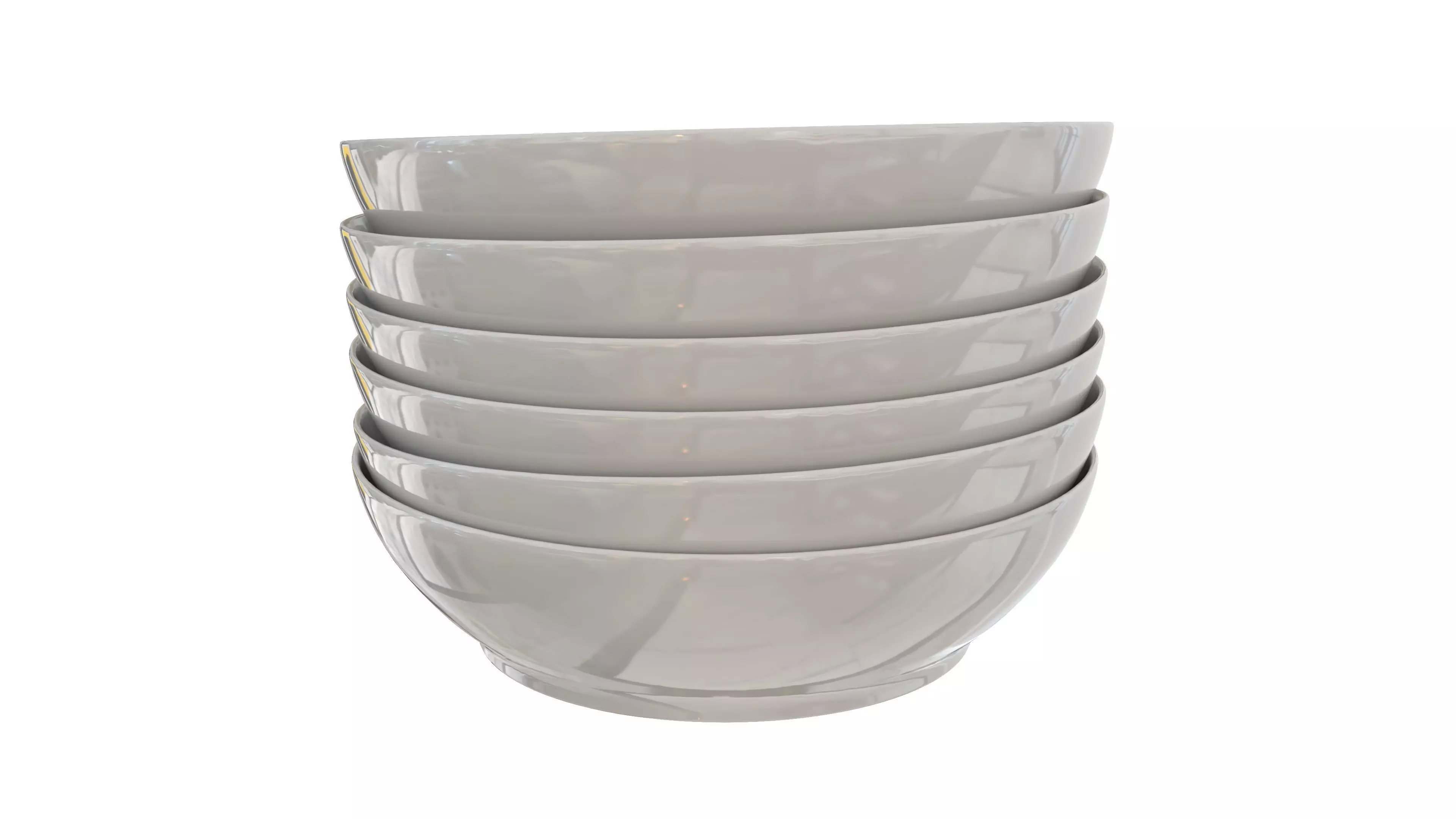 Snack Bowl 3D Model Low-poly 3D model_8