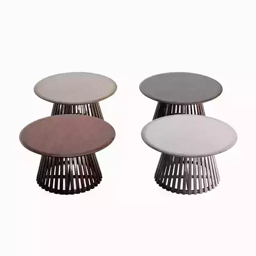Luna Round Coffee Table Set