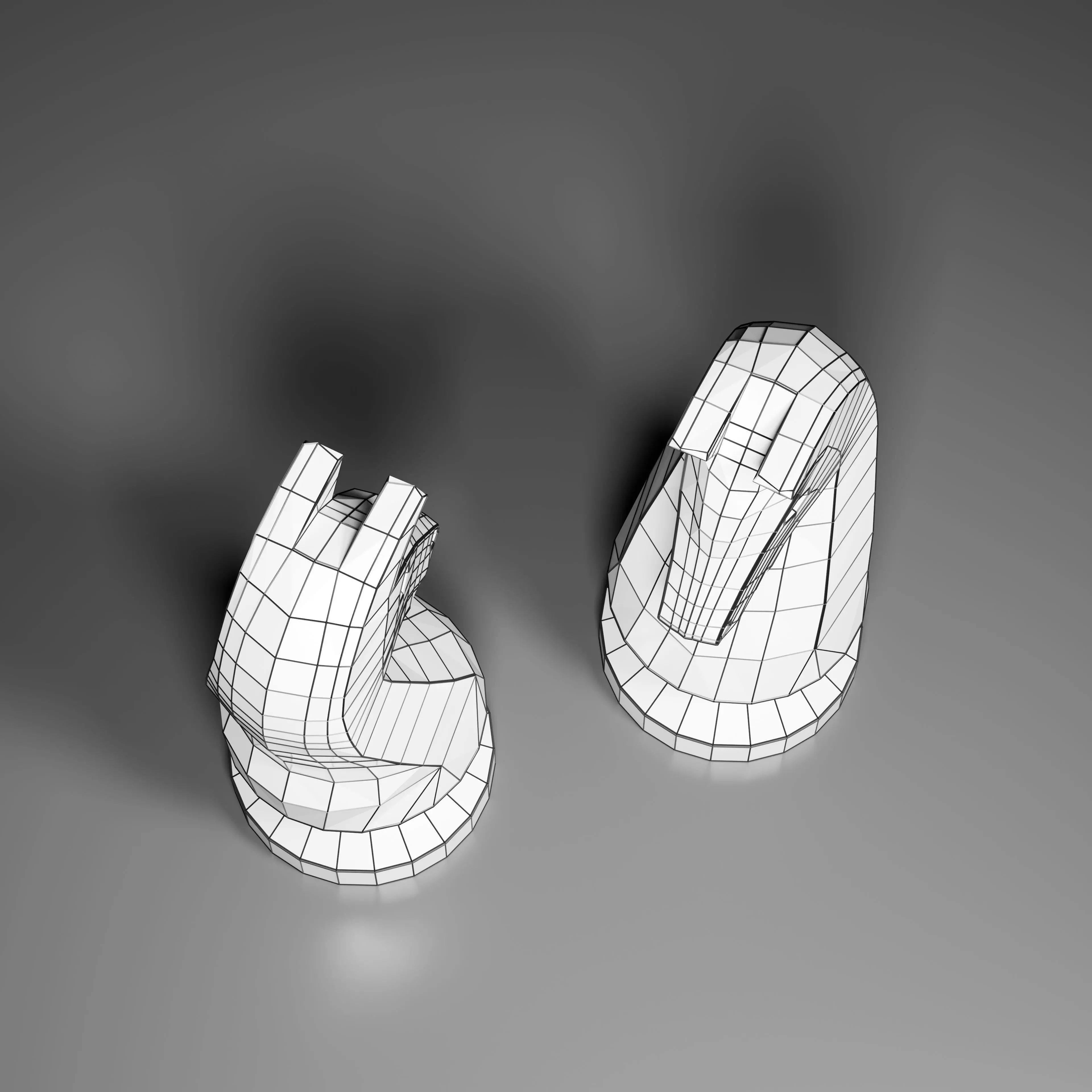 Nova Knight Chess Piece 3D print model_8