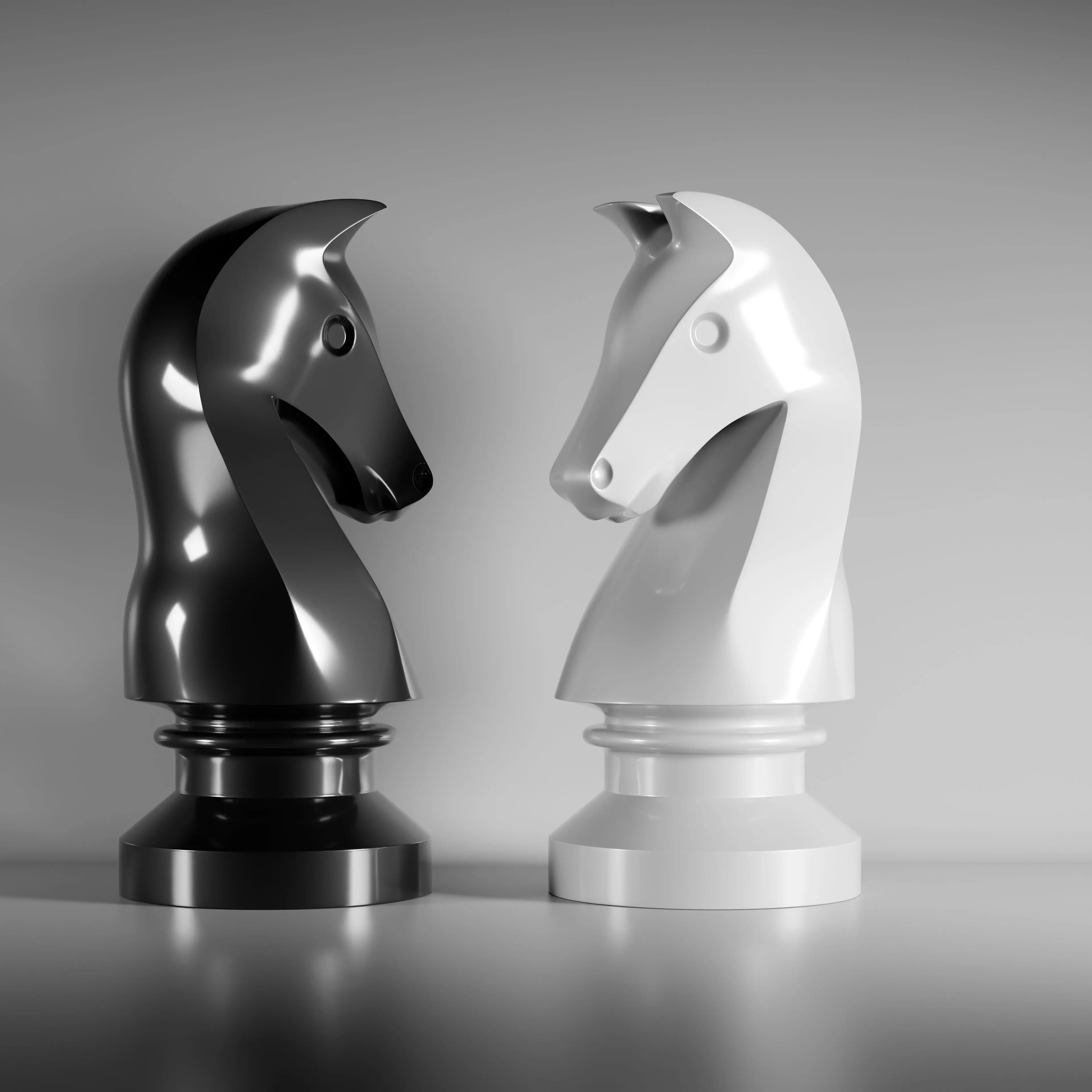 Nova Knight Chess Piece 3D print model_2