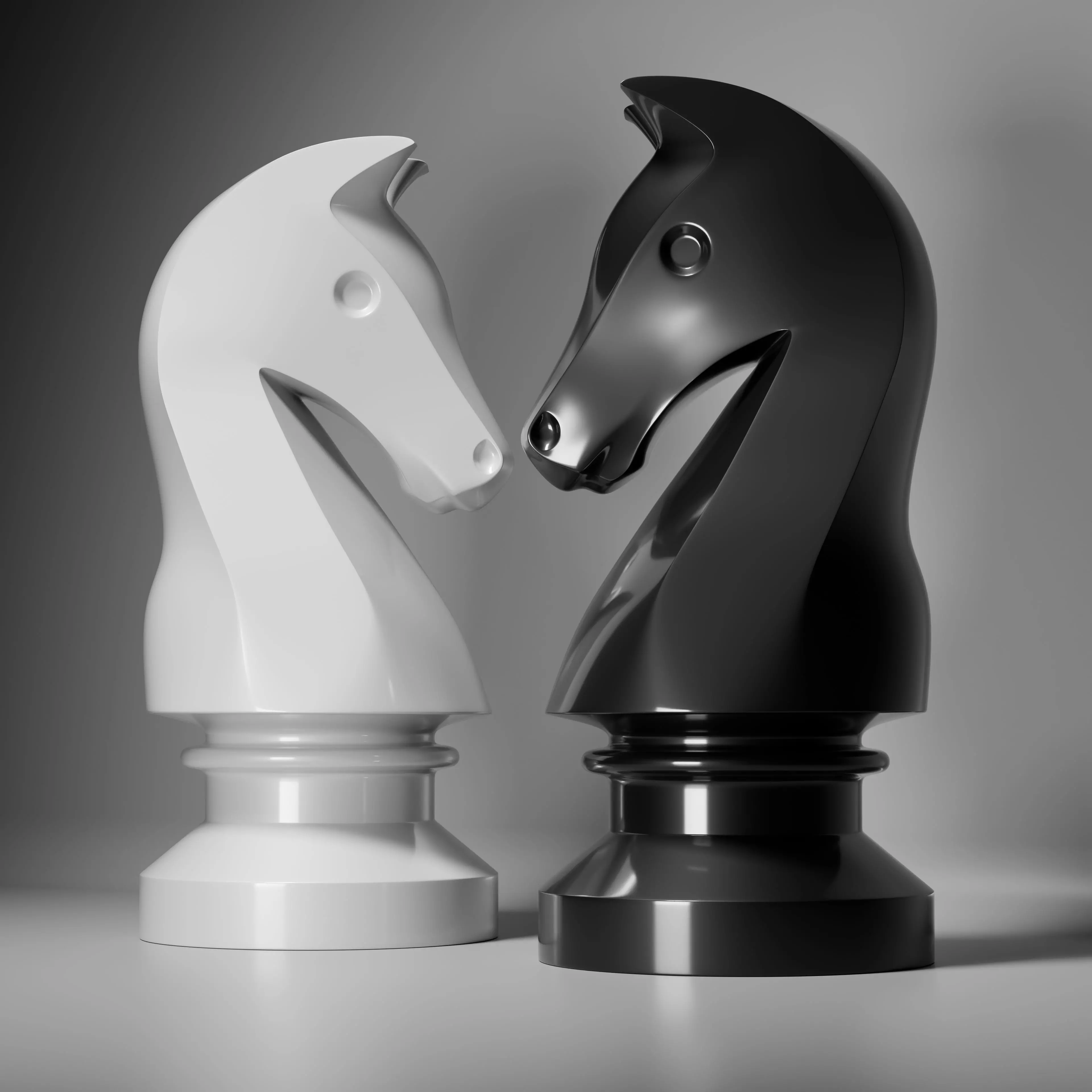 Nova Knight Chess Piece 3D print model_3