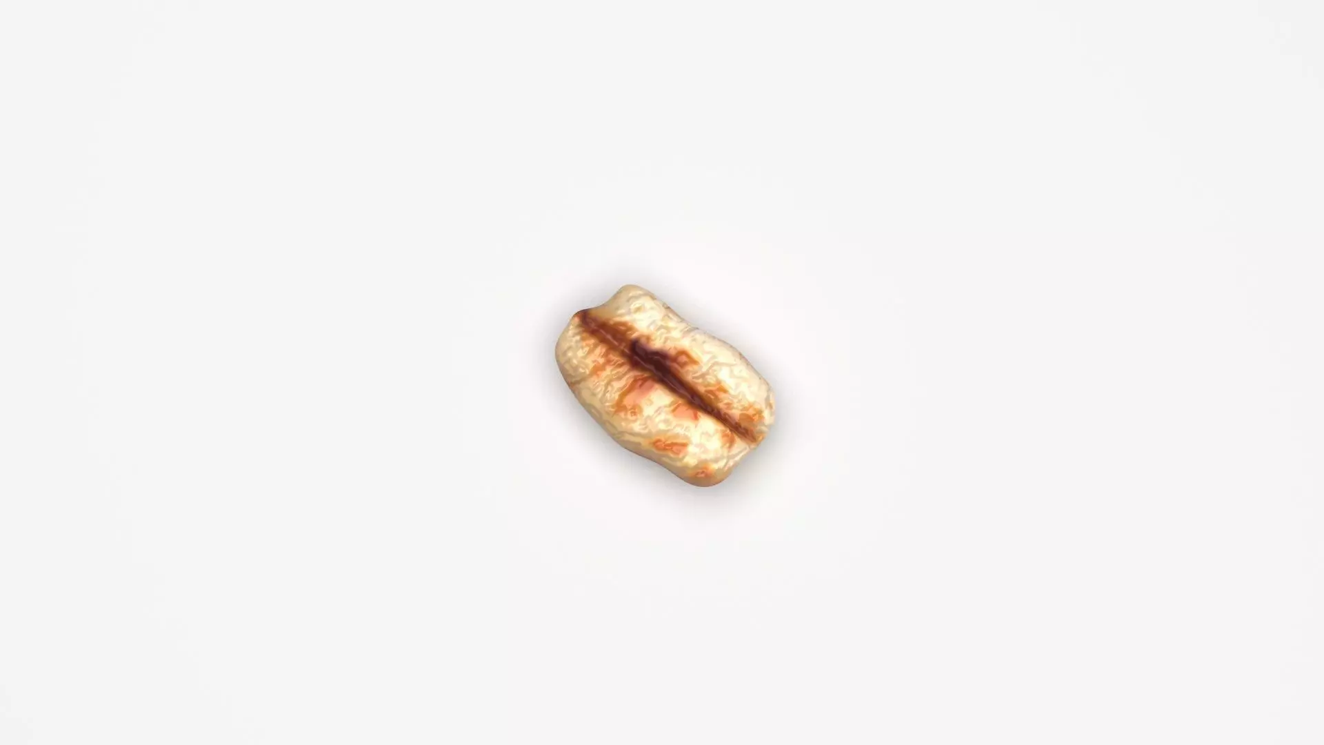Puffed Wheat 3D model_1