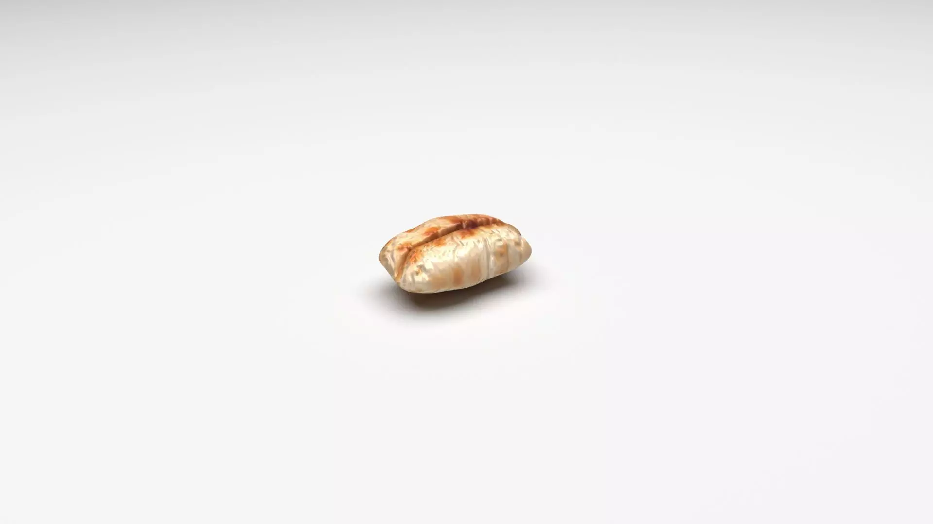 Puffed Wheat 3D model_2