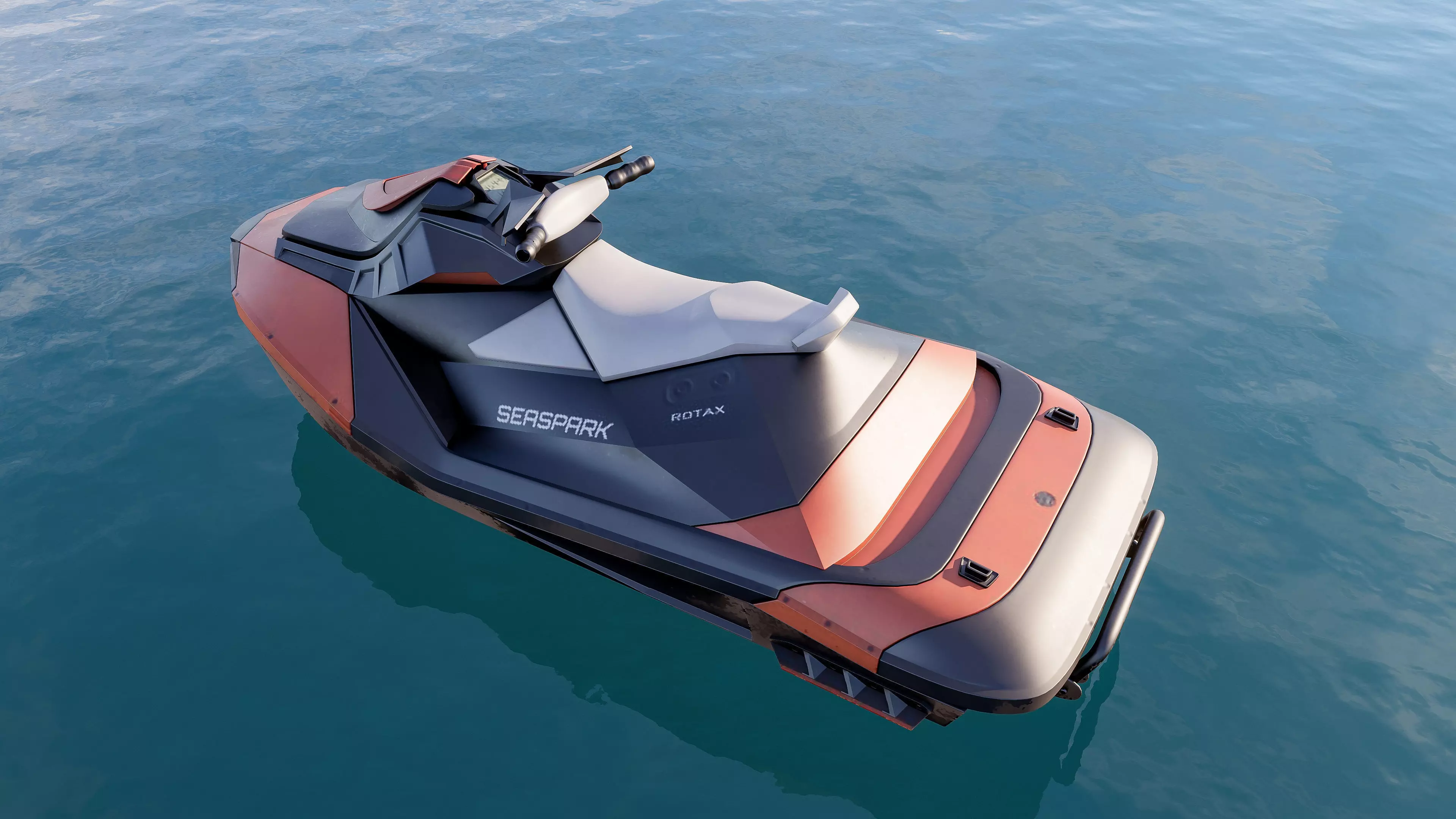 Motorboat speedboat collecttion 3D model_7