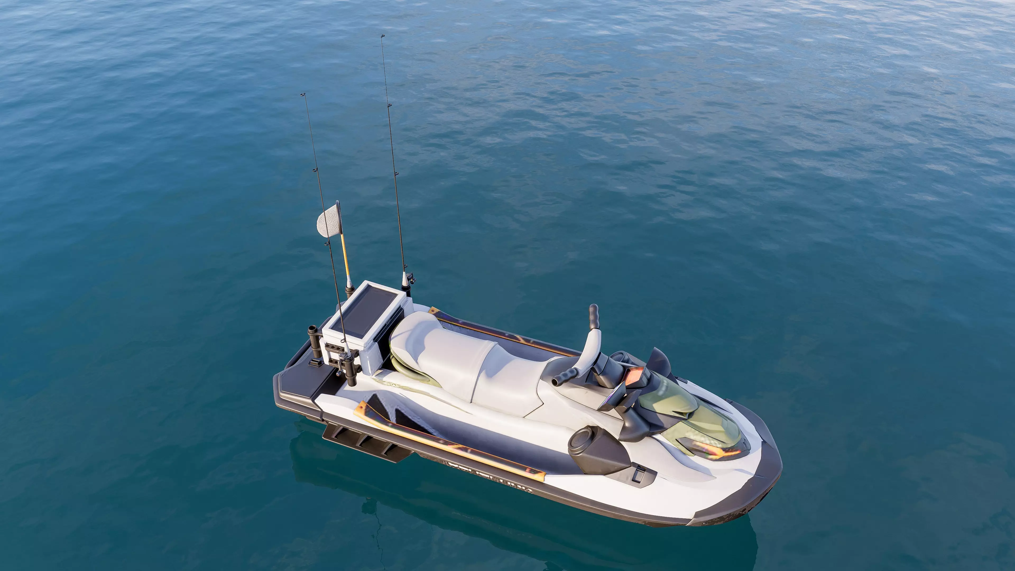 Motorboat speedboat collecttion 3D model_6