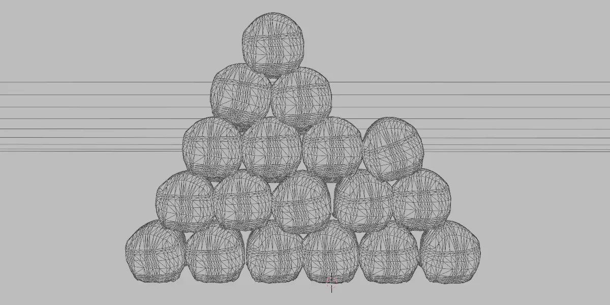 Realistic Skull Pyramid 3D Model  Detailed Bone Texture Low-poly 3D model_13