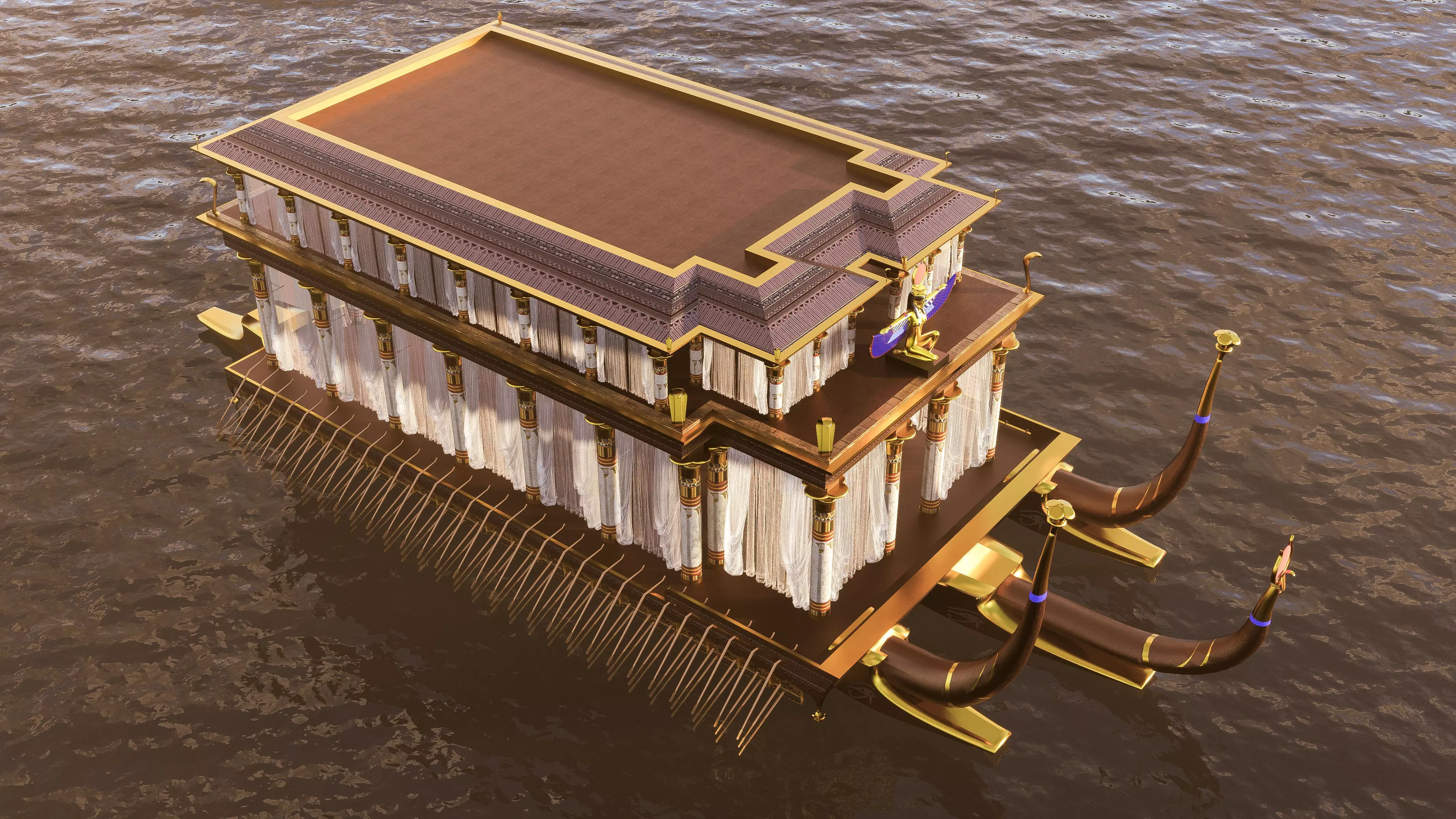 Phartonic ship 3D model_10