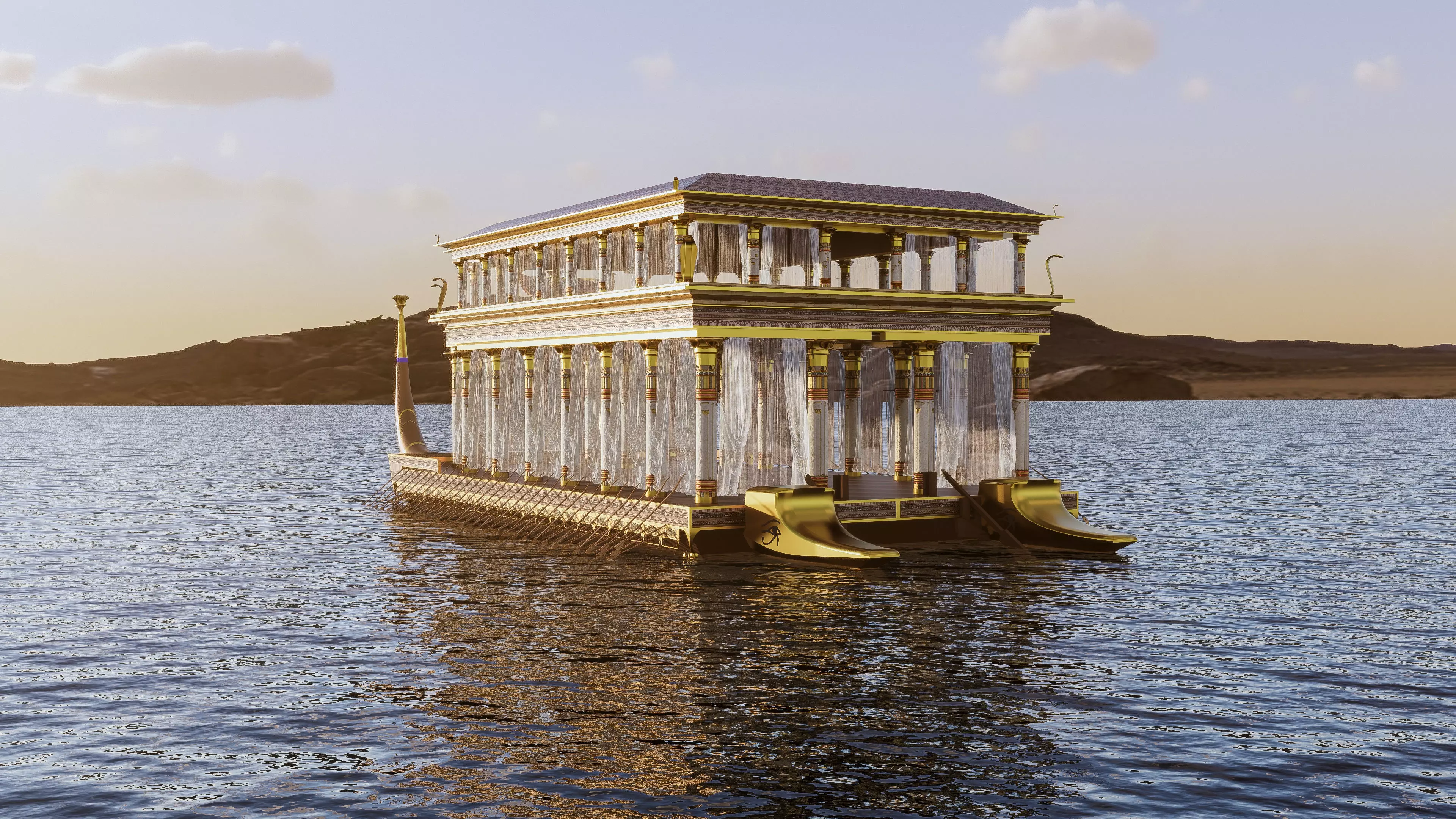 Phartonic ship 3D model_15