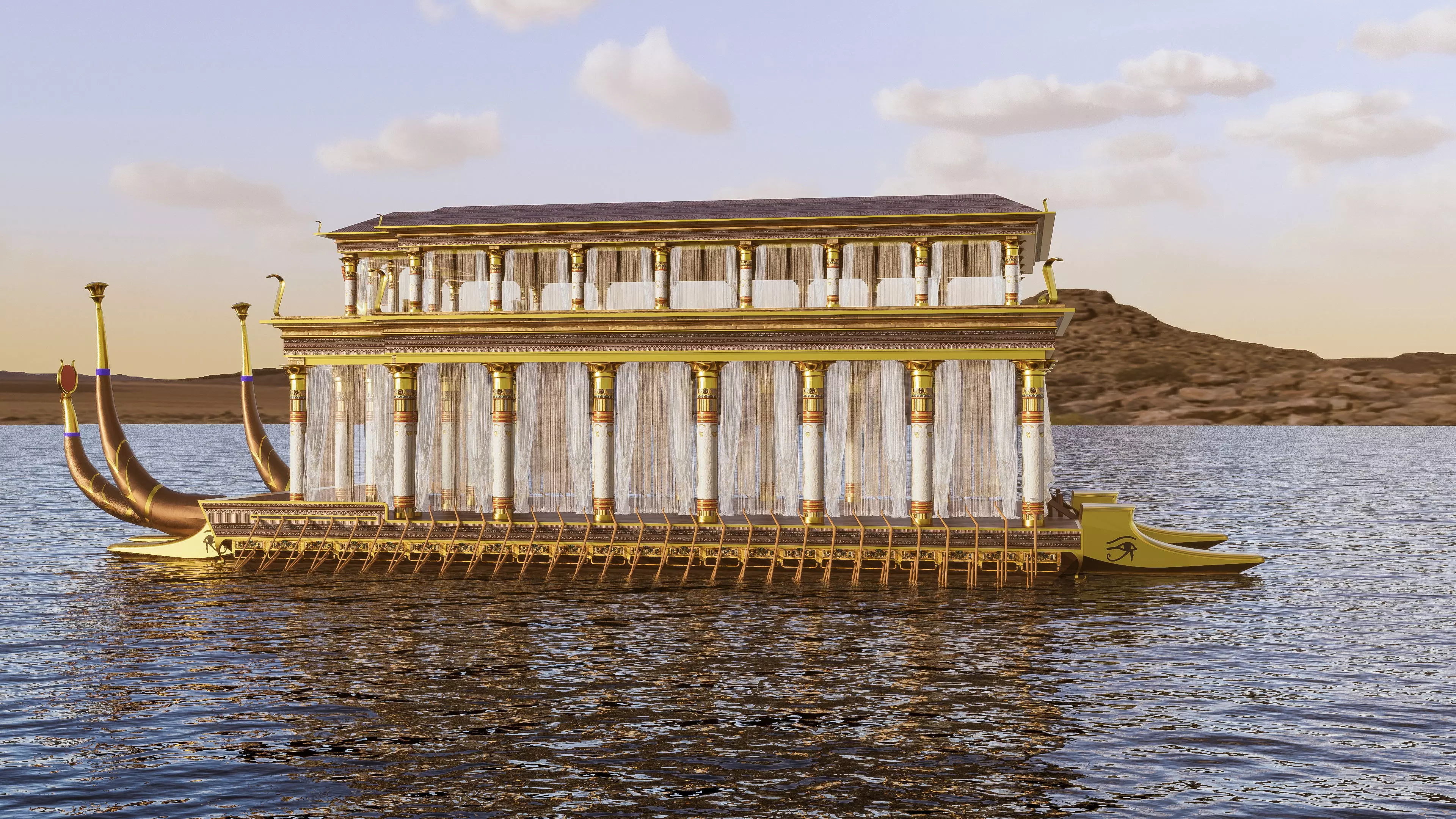 Phartonic ship 3D model_13