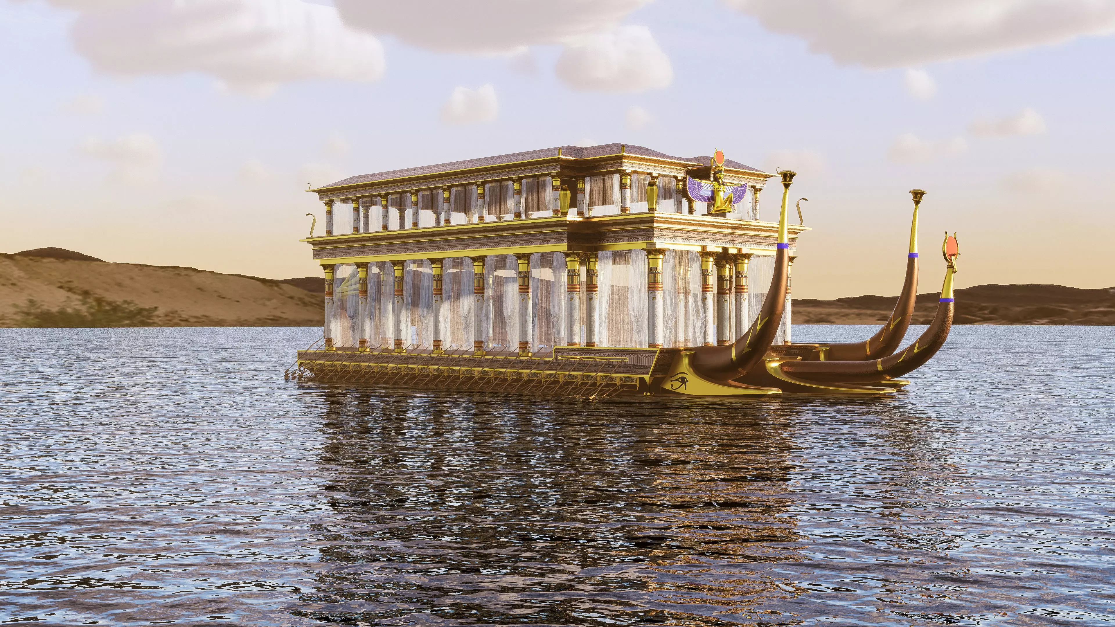 Phartonic ship 3D model_17